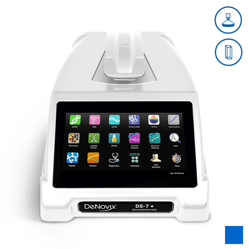 DS-7 µVolume Spectrophotometer with Cuvette