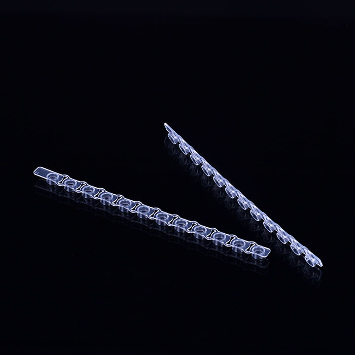 PCR 12er-CapStrips, farblos