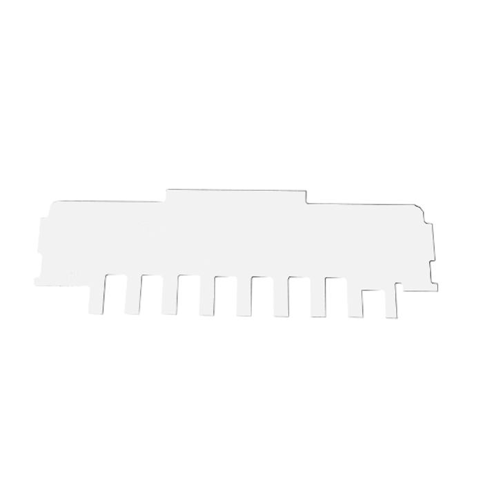 EasyPhor Midi96 Kamm, 8 Zähne MC, 1 mm Stärke
