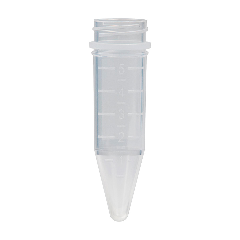 Schraubverschluss Reaktionsgefäß 5.0 ml, farblos