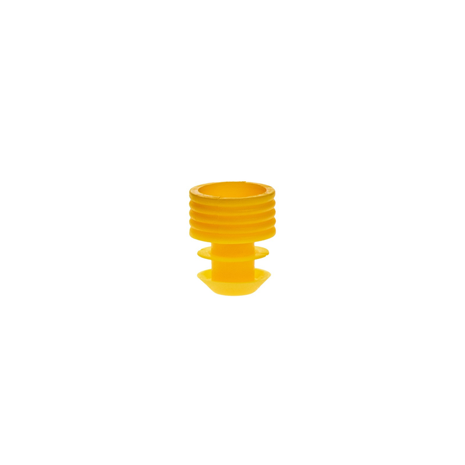 Flange Plug Caps, gelb