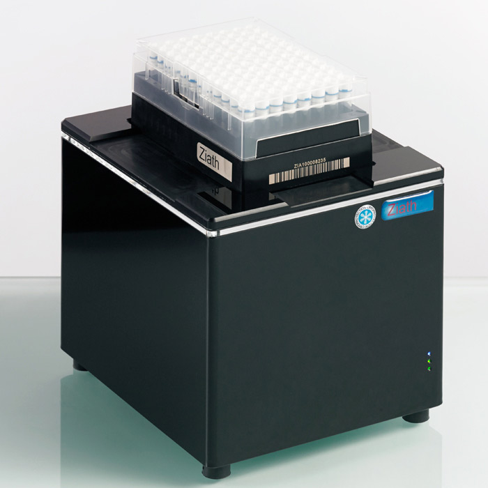 Cube 2D Barcode Rackscanner mit DP5 Software
