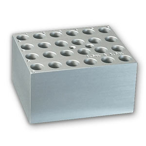 Block, 24 x 1.5 ml or 2.0 ml centrifuge tubes
