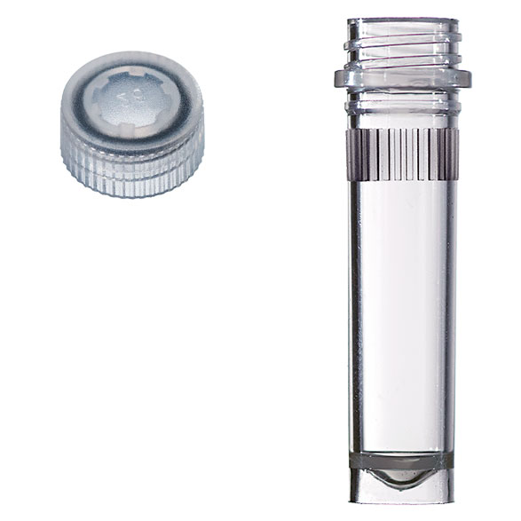 Probenröhrchen 2.0 ml, farblos, steril, mit LS