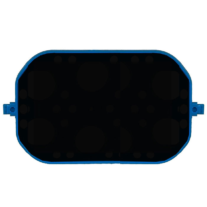 Mini rocking platform with rubber mat