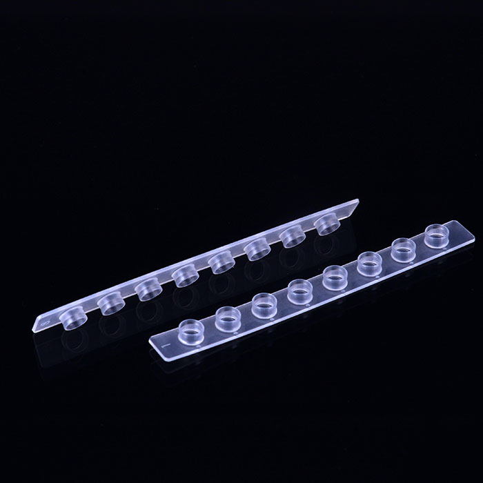 8-Cap Strip, farblos, extra robust