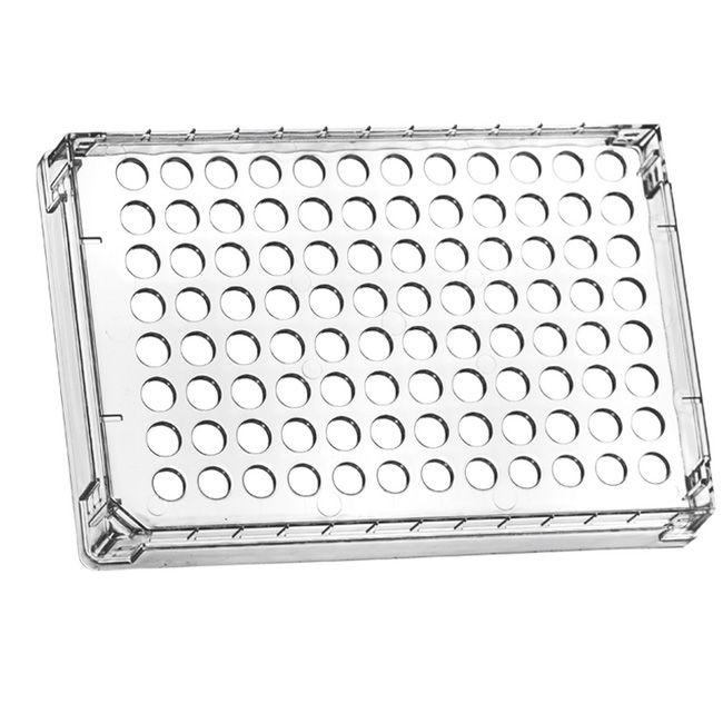 Non-Skirt PCR Plate Adapter, clear PC