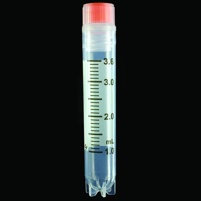 CryoFreeze Tube 3.6 ml, steril, Sternfuß