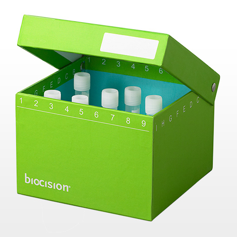 81er Hinged CryoBox, für 5.0 ml Tubes