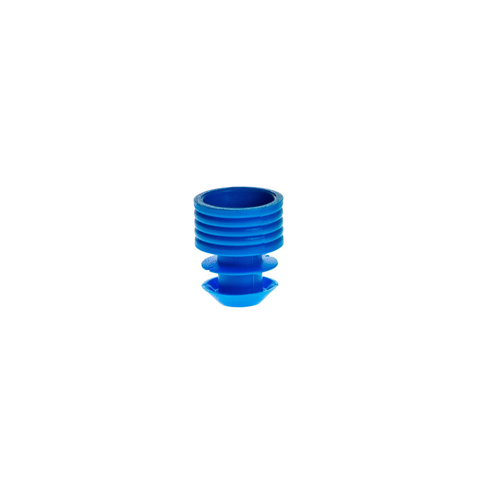 Flange Plug Caps, blau
