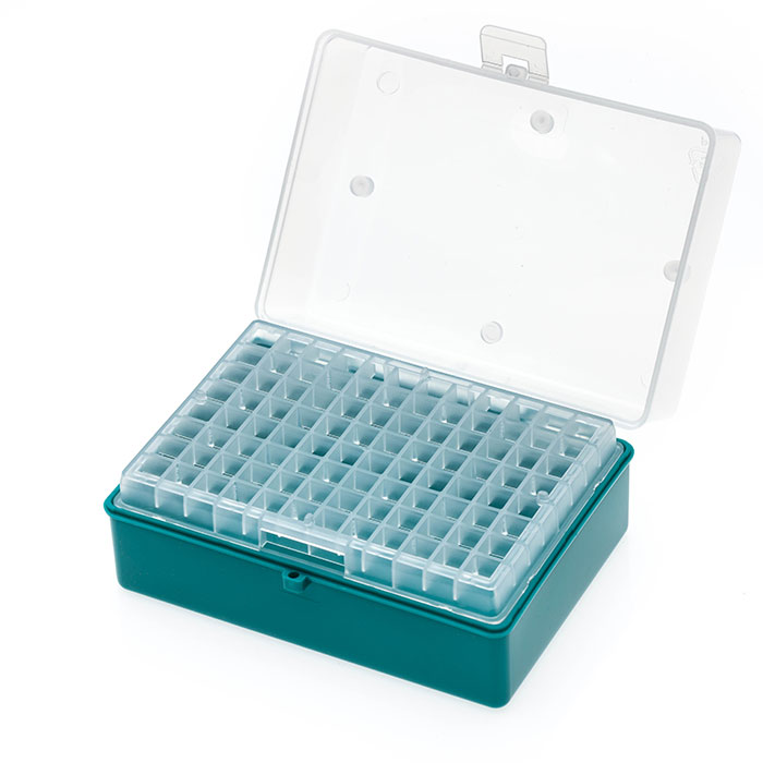 Leer Rack für 1-250 µl Labcon Refills, grün