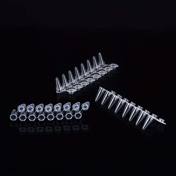 PCR SingleCap 8er-SoftStrips 0.1 ml, farblos