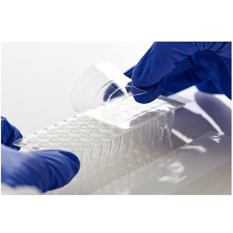 PCR Seal 96/12, clear adhesive film