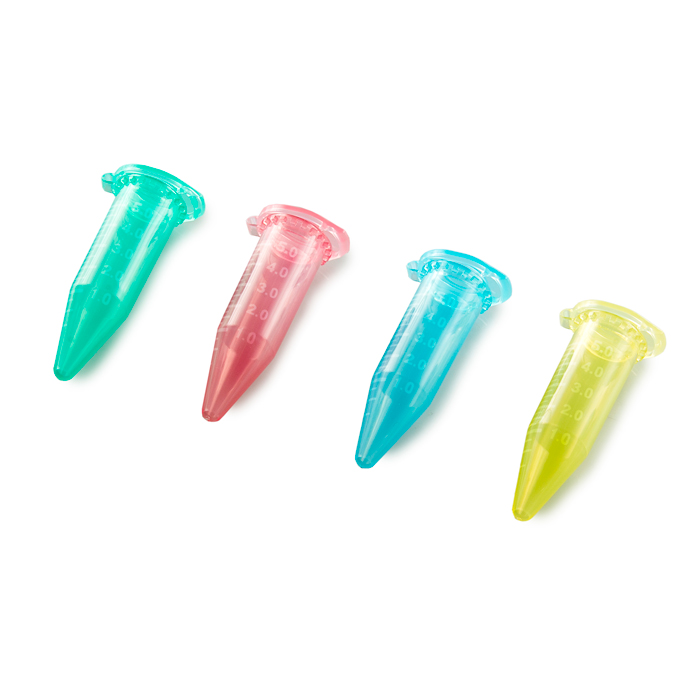 Reaktionsgefäße 5.0 ml, farblich gemischt