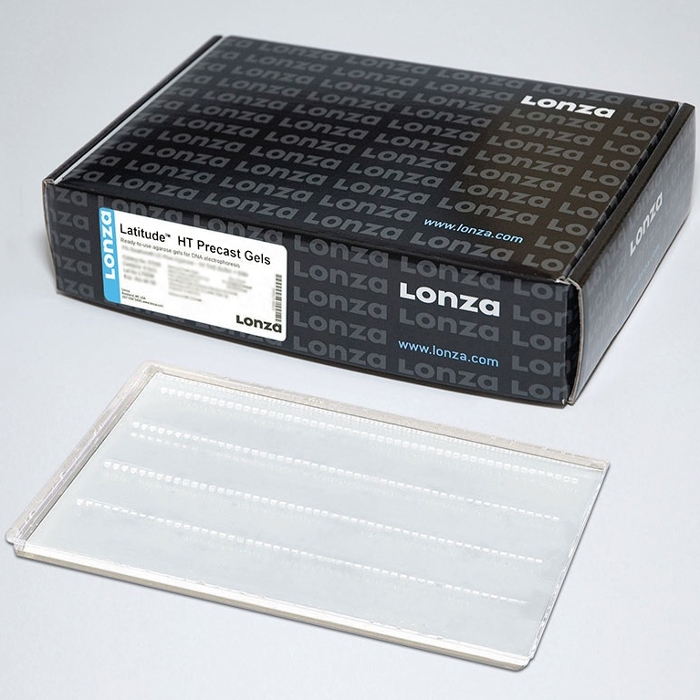 Latitude HT Gele, 4 x 25 Well, TBE, 24 x 14 cm