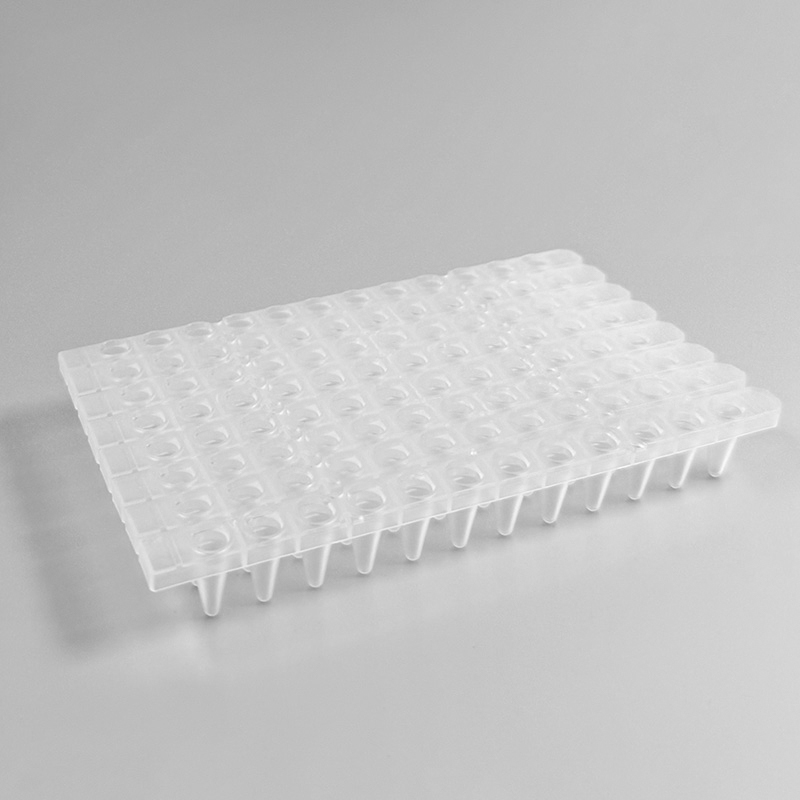 96-Well 0.1 ml 12-TubeStrip Platte, extra robust
