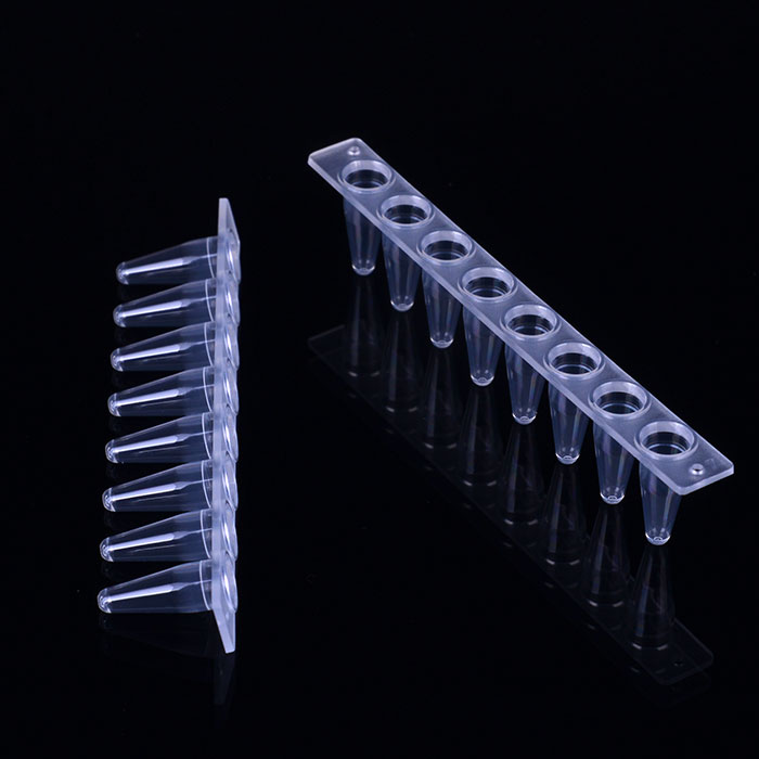 PCR TW 8-Tube Strip, 0.1 ml, farblos