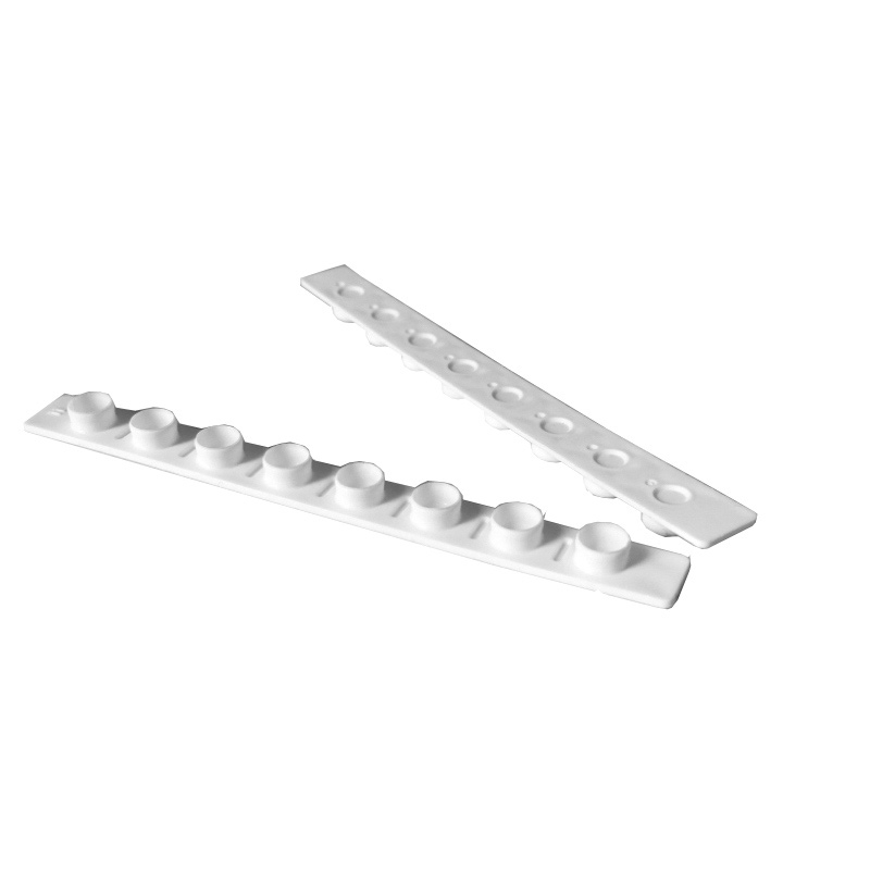 8-Cap Strip, weiß, extra robust