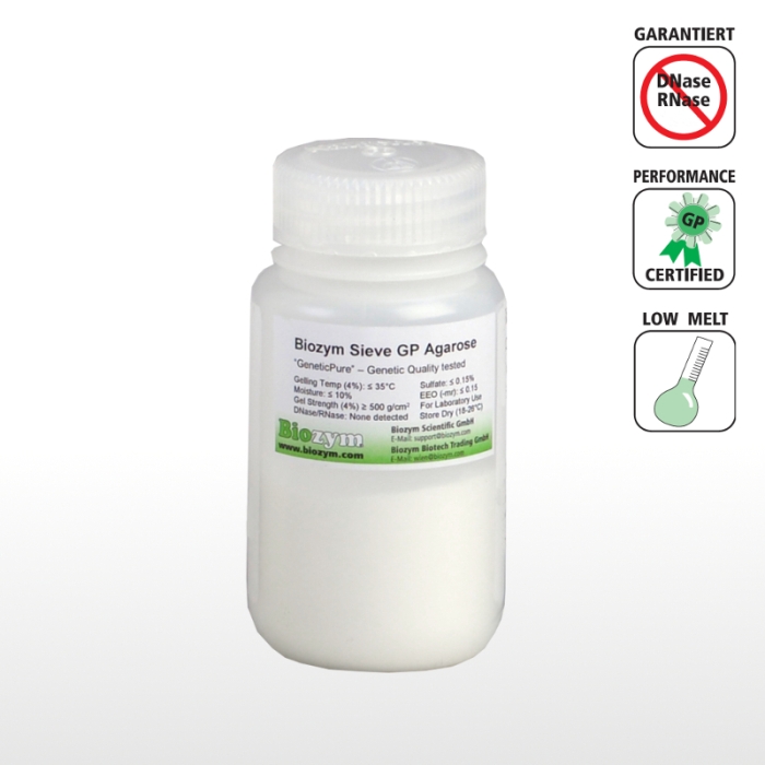 Biozym Sieve GeneticPure Agarose