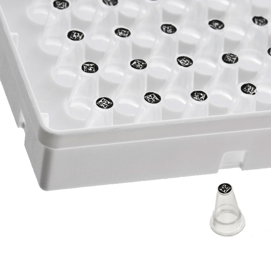 Indiv. Access 96 Well Skirt Flat Bottom PCR Plate