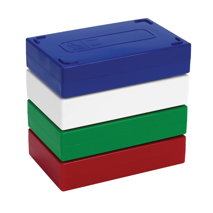 25er-"SliBo", Objektträger-Box, Kork
