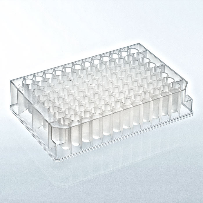 96er DeepWell Platte, 1.1 ml, Round Wells