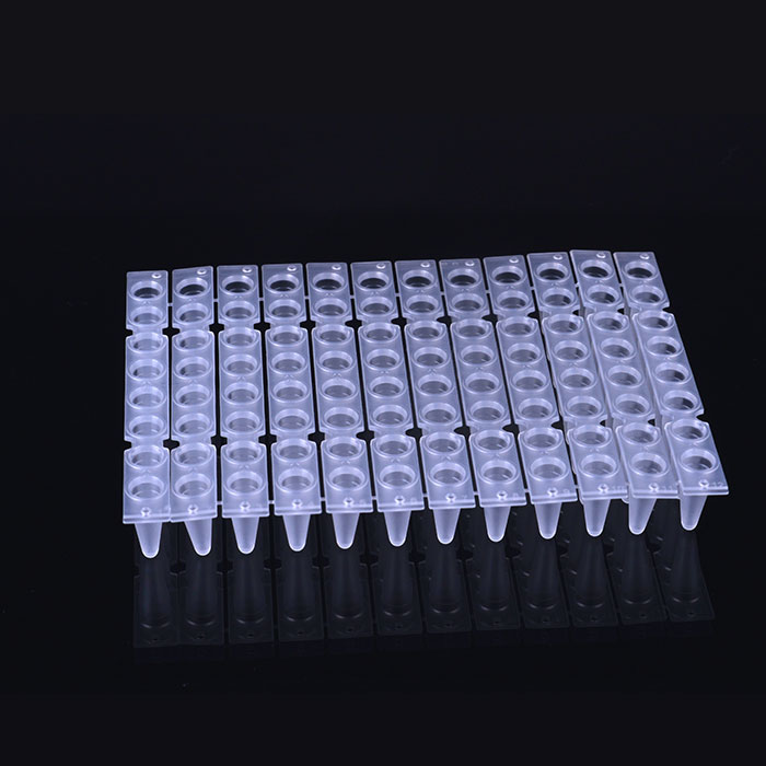 96 Well 0.1 ml 8-TubeStrip Platte, reißbar