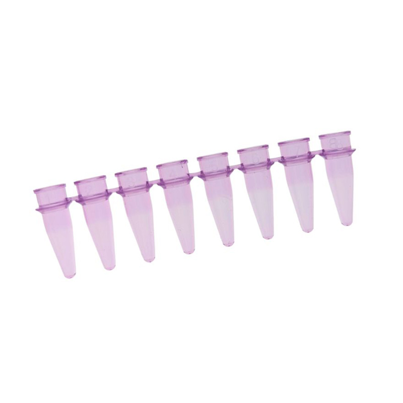PCR 8er-SoftStrips, 0.2 ml, violett