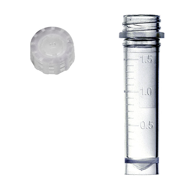 Probenröhrchen 2.0 ml, farblos, steril, ohne LS
