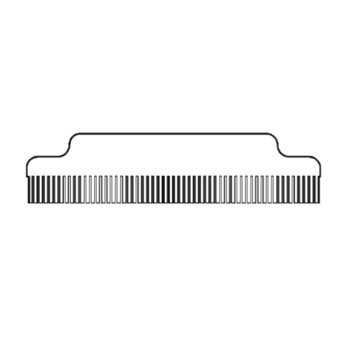 EasyPhor PAGE Maxi Kamm Plus, 56 Zähne, MC, 1mm