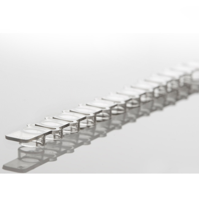 Strips of 12 Flat Optical Caps