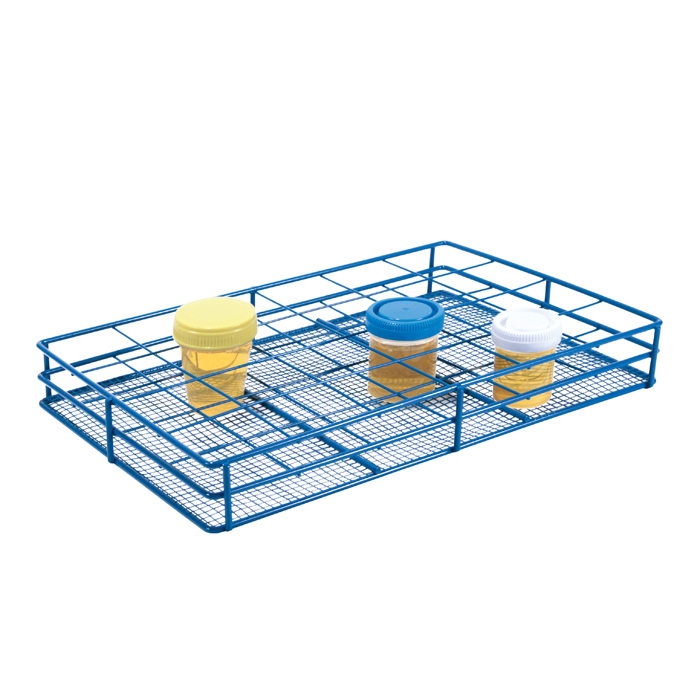 Draht Rack, blau, 24 x 58 mm Öffnungen