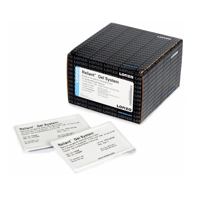 Reliant-Gele, 20 Well, TBE, 4% NuSieve 3:1 Plus