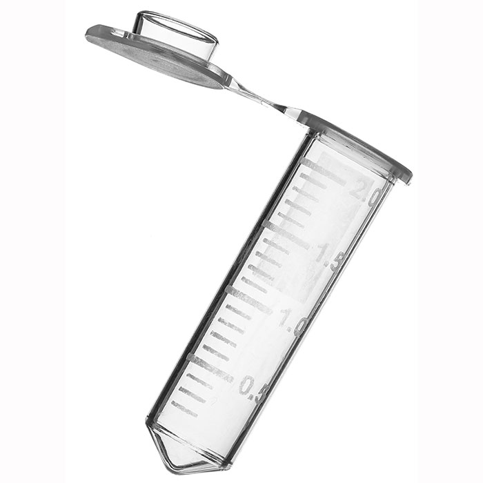 2.0 ml Reaktionsgefäß, farblos, SuperClear