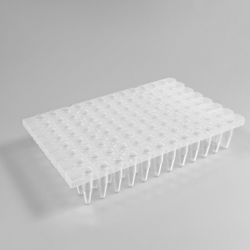 96-Well 0.2 ml 12-TubeStrip Platte, extra robust
