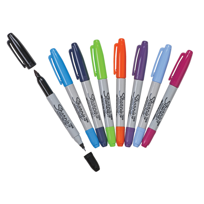 Sharpie 2-Spitzen Laborstift, farblich gemischt