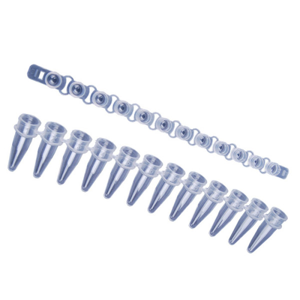Artikelbild 1 des Artikels PCR KOMBI 12er-SoftStrips, 0.2 ml, farblos