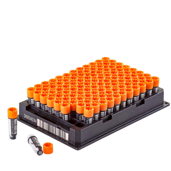 Artikelbild 1 des Artikels 0.5ml Tri-coded Tube, 96-format, External Thread