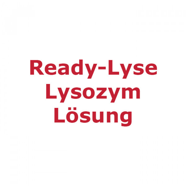 Artikelbild 1 des Artikels Ready-Lyse Lysozym-Lösung