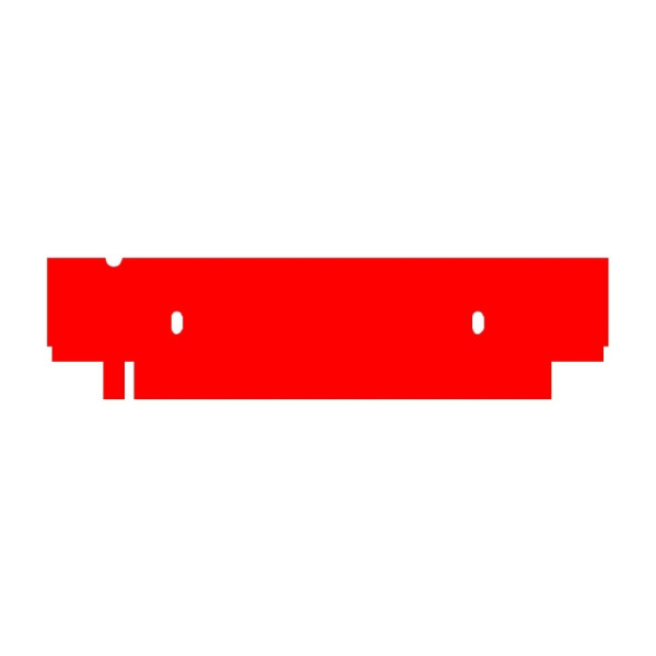 Artikelbild 1 des Artikels EasyPhor Medi Kamm, 1+1 Zähne, 1.5 mm Stärke