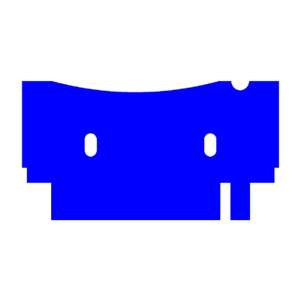 Artikelbild 1 des Artikels EasyPhor Mini Kamm, 1+1 Zähne, 2 mm Stärke