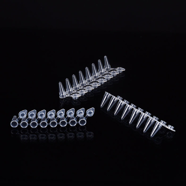 Artikelbild 1 des Artikels PCR SingleCap 8er-SoftStrips 0.1 ml, farblos