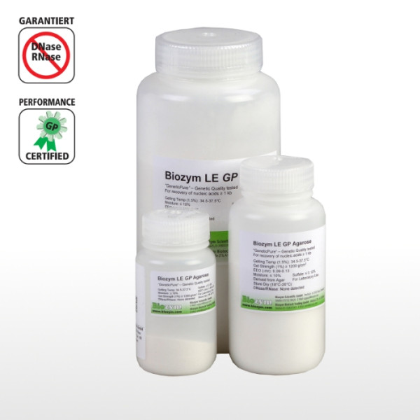 Artikelbild 1 des Artikels Biozym LE GeneticPure Agarose