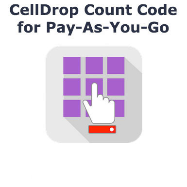 Artikelbild 1 des Artikels CellDrop Count Code für Pay-As-You-Go