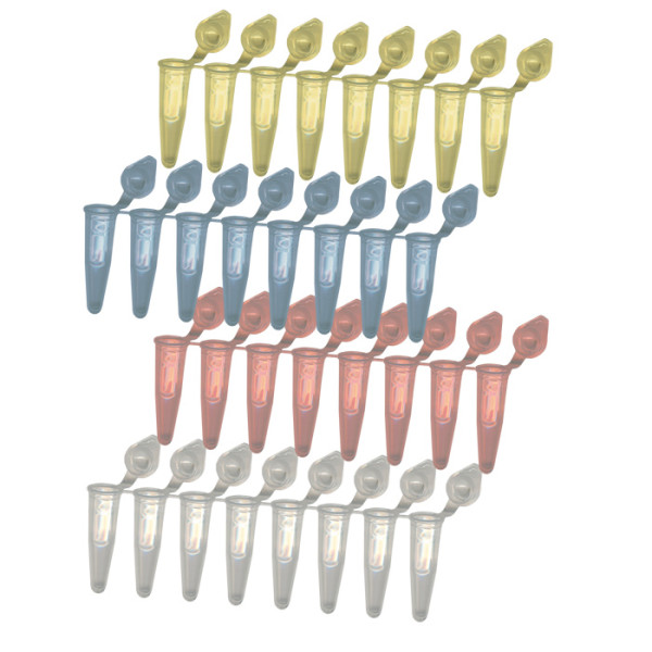 Artikelbild 1 des Artikels PCR SingleCap 8er-SoftStrips 0.2 ml, gelb