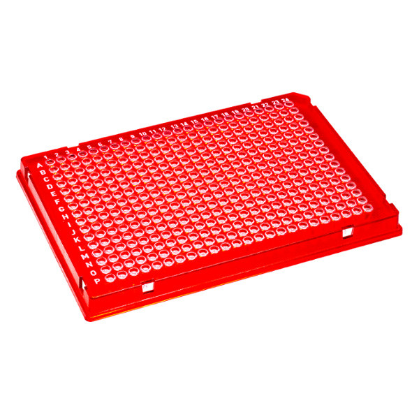 Artikelbild 1 des Artikels Caretta 384-Well PCR Platten, rot/farblos