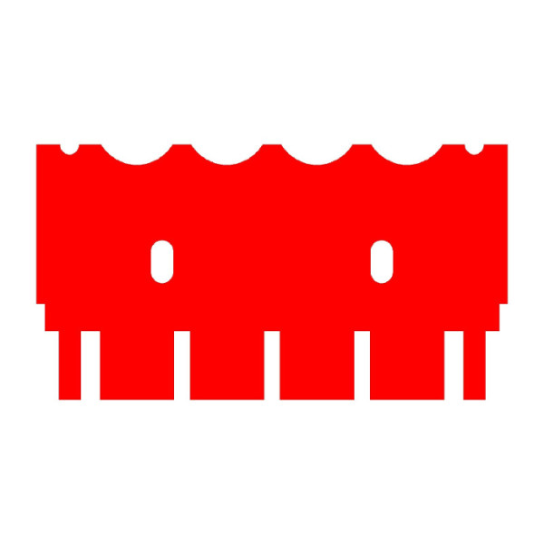 Artikelbild 1 des Artikels EasyPhor Mini Kamm, 4+2 Zähne 1.5 mm Stärke