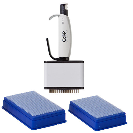 Artikelbild 1 des Artikels Capp mµlti Pipette, 64-Kanal, 0.5 - 10 µl