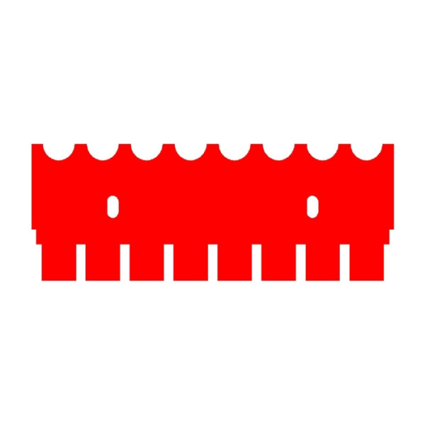 Artikelbild 1 des Artikels EasyPhor Midi Kamm, 8 Zähne, 1.5 mm Stärke