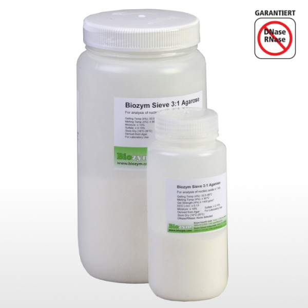 Artikelbild 1 des Artikels Biozym Sieve 3:1 Agarose
